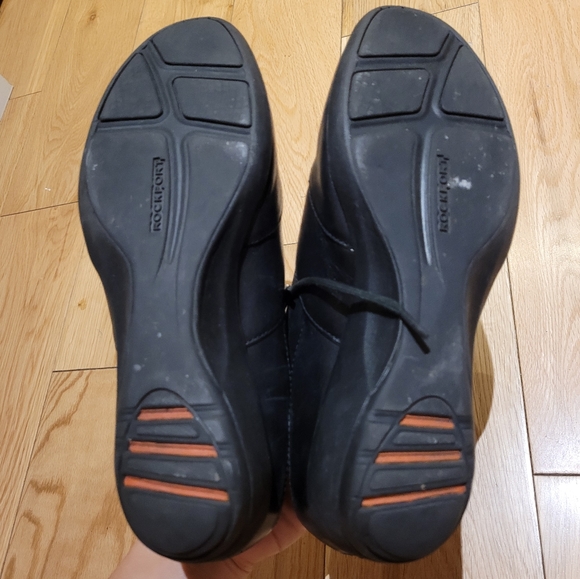 Rockport addidas black shoes sz39 - Picture 3 of 4